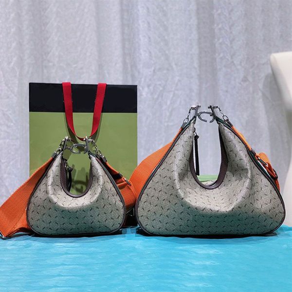 hobo shoulder bag crescent underarm bags women canvas handbag purse genuine leather fashion letter crssbody bag adjustable striped strap
hobo shoulder bag crescent underarm bags women canvas handbag purse genuine leather fashion letter crssbody bag adjustable striped strap