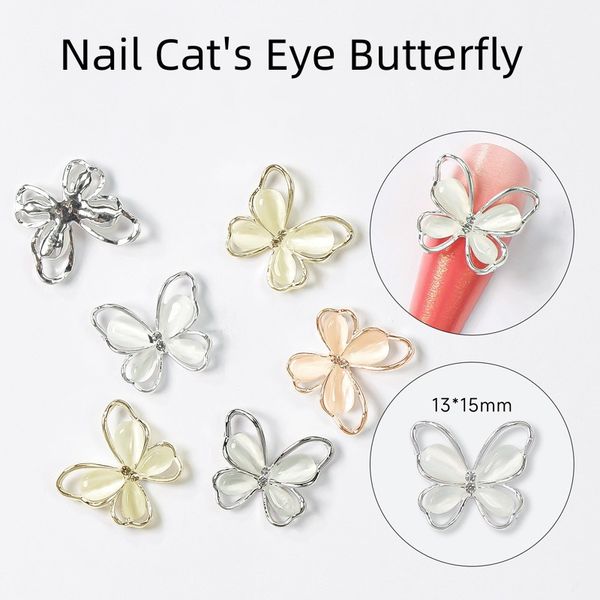 30pcs manicure art tools luxury 3d cat eye butterfly silver gold diamond alloy nail enhancement jewelry japanese diy decoration
30pcs manicure art tools luxury 3d cat eye butterfly silver gold diamond alloy nail enhancement jewelry japanese diy decoration
