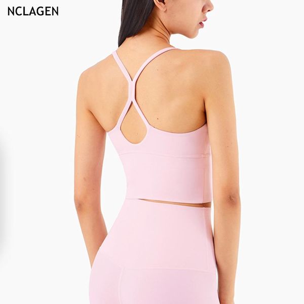 set gym naked feeling yoga bra running women beauty back summer corset sports underwear high elastic fitness padded halter
set gym naked feeling yoga bra running women beauty back summer corset sports underwear high elastic fitness padded halter