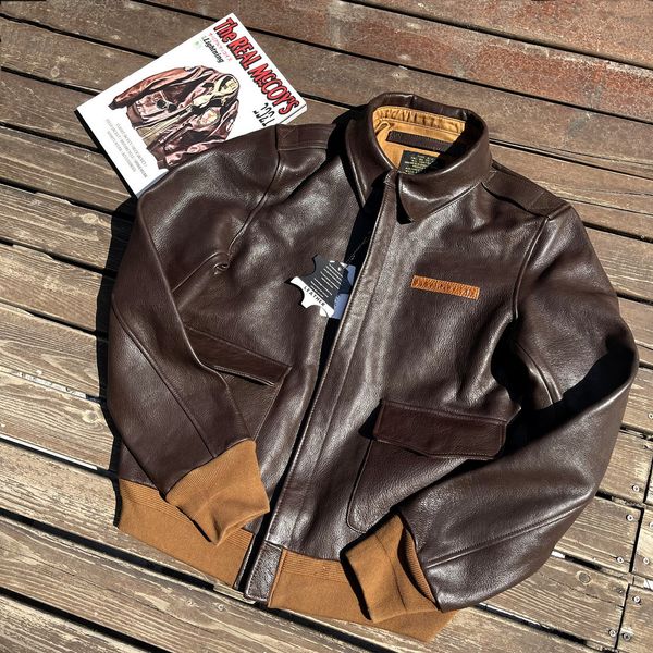men's jackets version of the original british pittards vegetable tanning laoshan sheepskin flight from a2 230824, Black;brown
men's jackets version of the original british pittards vegetable tanning laoshan sheepskin flight from a2 230824, Black;brown