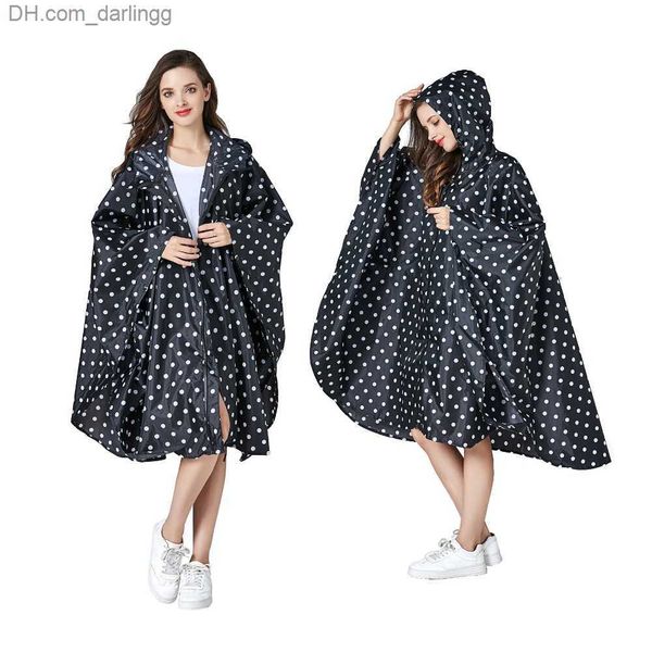 women's stylish waterproof rain poncho coloful print raincoat with hood and zipper q230824
women's stylish waterproof rain poncho coloful print raincoat with hood and zipper q230824