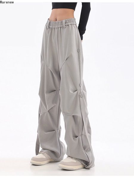 women's pants capris y2k casual women's wide leg elastic waist pants summer korean streetwear oversized high waist joggers grey pl, Black;white
women's pants capris y2k casual women's wide leg elastic waist pants summer korean streetwear oversized high waist joggers grey pl, Black;white
