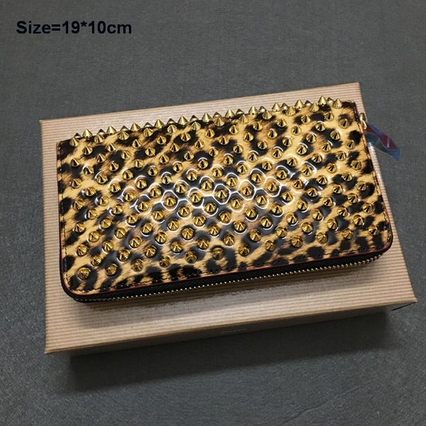 long wallets panelled spiked clutch bags women patent real leather mixed rivets bag clutches lady purses with spikes men leahter wallet, Red;black
long wallets panelled spiked clutch bags women patent real leather mixed rivets bag clutches lady purses with spikes men leahter wallet, Red;black