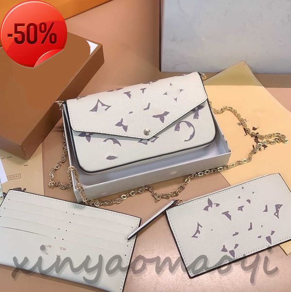 7a genuine leather gold chain handbag leather shoulder bags designers handbags pochette felicie women chain bag 3 in 1 bags103005
7a genuine leather gold chain handbag leather shoulder bags designers handbags pochette felicie women chain bag 3 in 1 bags103005