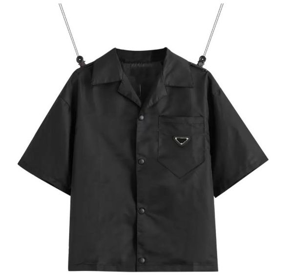 2023 united state women mens t shirts polos leisure brand short blouses shirt classic inverted loose imported high-quality nylon tooling sum, White;black
2023 united state women mens t shirts polos leisure brand short blouses shirt classic inverted loose imported high-quality nylon tooling sum, White;black