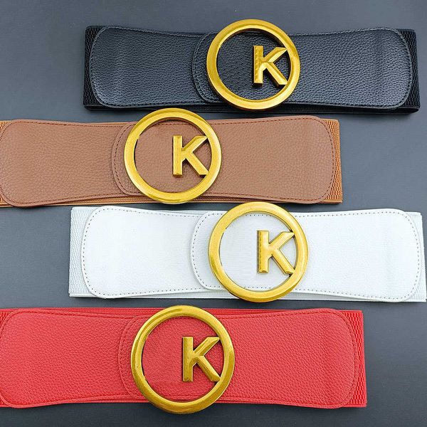 fashion designer belts for women brand elastic belt womens luxury letter buckle waist chain lady dress accessories waistband girdle belt wid, Black;brown
fashion designer belts for women brand elastic belt womens luxury letter buckle waist chain lady dress accessories waistband girdle belt wid, Black;brown