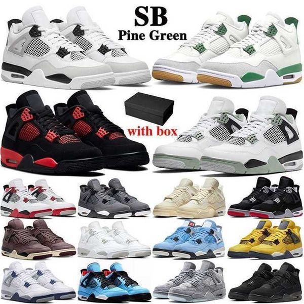 4 jumpman 4s basketball shoes with box women men sb pine green kaws military black cat infrared university blue oreo seafoam red thunder men
4 jumpman 4s basketball shoes with box women men sb pine green kaws military black cat infrared university blue oreo seafoam red thunder men