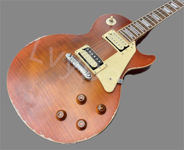 electric guitar relic flame wraround bridge pickbox, orange and red, available for one shipment
electric guitar relic flame wraround bridge pickbox, orange and red, available for one shipment
