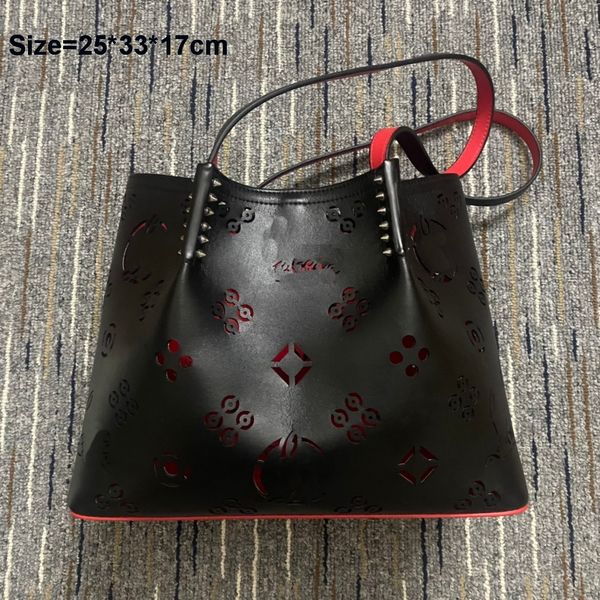 bag cabata fashion designer totes rivet genuine leather red bottom handbag composite handbags famous purse shopping bags black white with wa
bag cabata fashion designer totes rivet genuine leather red bottom handbag composite handbags famous purse shopping bags black white with wa