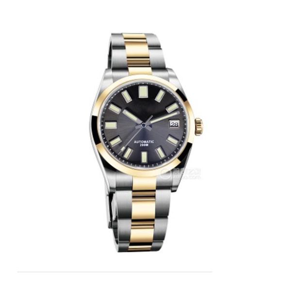 a watch 40mm for man and woman automatic mechanical movement stainless steel strap military explorer watches179u, Slivery;brown
a watch 40mm for man and woman automatic mechanical movement stainless steel strap military explorer watches179u, Slivery;brown