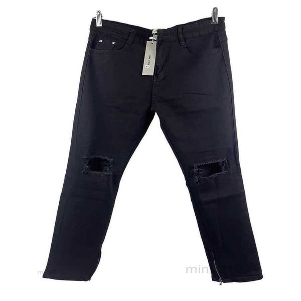 fog jeans classic distressed zipper designer jeans high street style versatile slim fit black bull, Blue
fog jeans classic distressed zipper designer jeans high street style versatile slim fit black bull, Blue