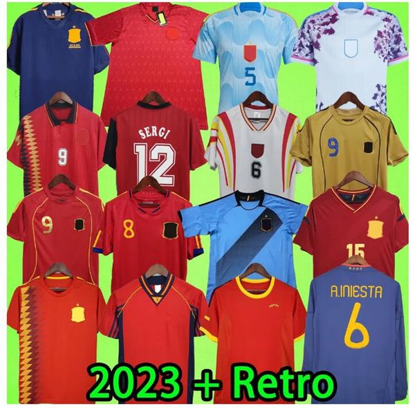 2023 camiseta de futbol spain retro soccer jerseys espana 1994 1996 1998 2002 2008 2010 2012 football shirt vintage 88 91 94 96 98 02 08 10, Black;yellow
2023 camiseta de futbol spain retro soccer jerseys espana 1994 1996 1998 2002 2008 2010 2012 football shirt vintage 88 91 94 96 98 02 08 10, Black;yellow