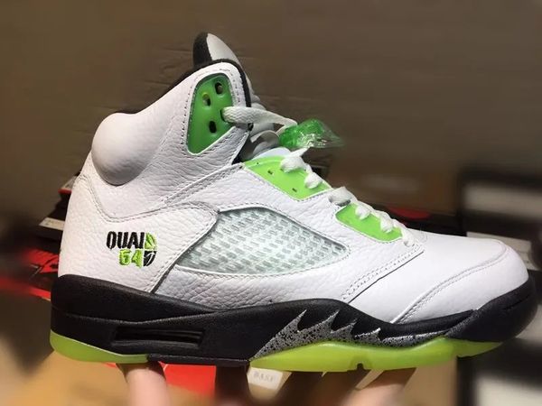 excellent jumpman 5 basketball shoes white green black man/woman sports sneaker with original box fast delivery
excellent jumpman 5 basketball shoes white green black man/woman sports sneaker with original box fast delivery