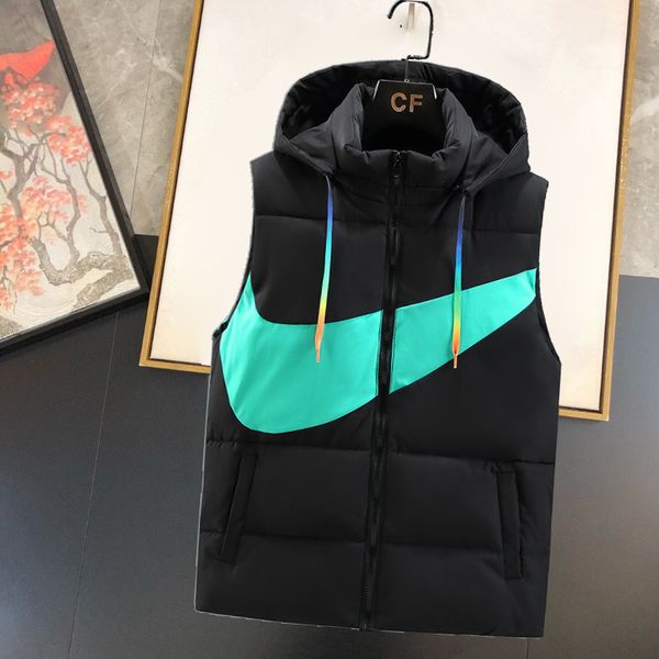 fashion men vest down cotton waistcoat designs mens and women's no sleeveless jacket puffer autumn winter casual coats couples vests ke, Black;white
fashion men vest down cotton waistcoat designs mens and women's no sleeveless jacket puffer autumn winter casual coats couples vests ke, Black;white