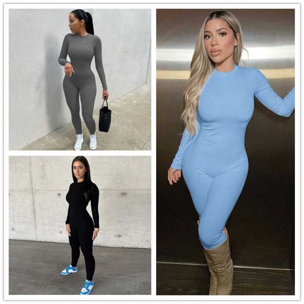 designer womens jumpsuits 2023 autumn new fashion solid color slim fit yoga sports rompers 3 colours, Black;white
designer womens jumpsuits 2023 autumn new fashion solid color slim fit yoga sports rompers 3 colours, Black;white