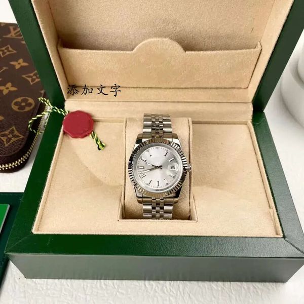 with original box high-quality watch 41mm president datejust 116334 sapphire glass asia 2813 movement mechanical automatic mens watches, Slivery;black
with original box high-quality watch 41mm president datejust 116334 sapphire glass asia 2813 movement mechanical automatic mens watches, Slivery;black