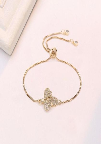 charm bracelets cute cubic zirconia bee for women gold chain crystal bracelet adjustable animal femme jewelry6250094, Golden;silver
charm bracelets cute cubic zirconia bee for women gold chain crystal bracelet adjustable animal femme jewelry6250094, Golden;silver