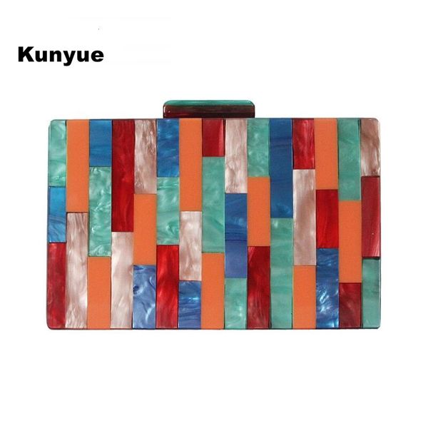 evening bags brand fashion acrylic luxury women multicolor patchwork clutch purse elegant lady dress party prom wedding handbag 230824
evening bags brand fashion acrylic luxury women multicolor patchwork clutch purse elegant lady dress party prom wedding handbag 230824