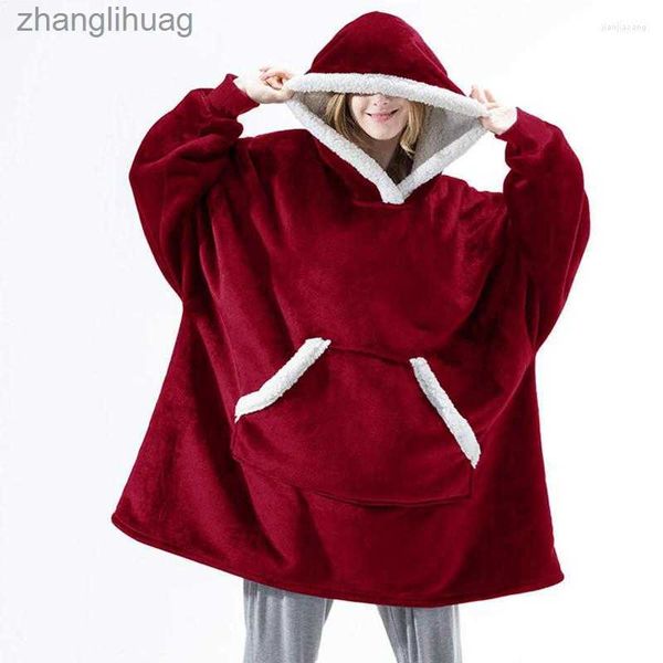 women's sleepwear autumn and winter nightgown home service warm plus velvet lazy hooded pajamas casual, Black;red
women's sleepwear autumn and winter nightgown home service warm plus velvet lazy hooded pajamas casual, Black;red
