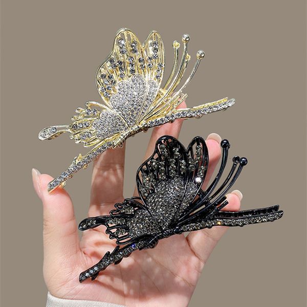 headwear hair accessories metal butterfly clip women latest design grasp folder shark female hairpin barrette claw 230823
headwear hair accessories metal butterfly clip women latest design grasp folder shark female hairpin barrette claw 230823