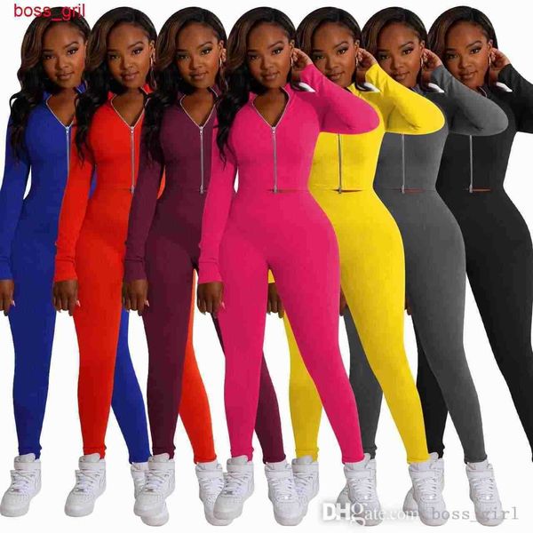 new 2 pieces for womens fall fitness tracksuits new solid double zipper pit strip two piece sportswear winter jogger set, Gray
new 2 pieces for womens fall fitness tracksuits new solid double zipper pit strip two piece sportswear winter jogger set, Gray