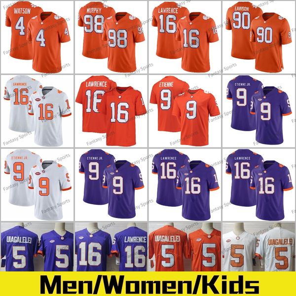 clemson tigers 16 trevor lawrence college football jersey 13 hunter renfrow 4 deshaun watson isaiah simmons 9 travis etienne jr. 3 scott muk, Black
clemson tigers 16 trevor lawrence college football jersey 13 hunter renfrow 4 deshaun watson isaiah simmons 9 travis etienne jr. 3 scott muk, Black