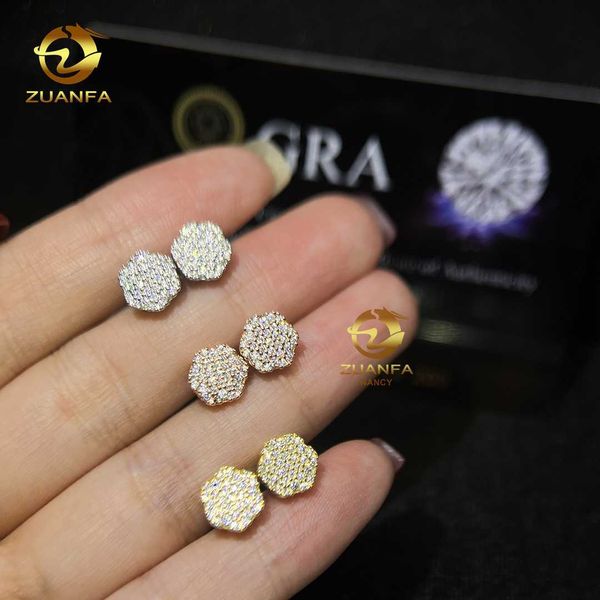 selling instock hip hop 925 silver iced out jewelry ear studs vvs moissanite diamond men stud earrings, Golden
selling instock hip hop 925 silver iced out jewelry ear studs vvs moissanite diamond men stud earrings, Golden