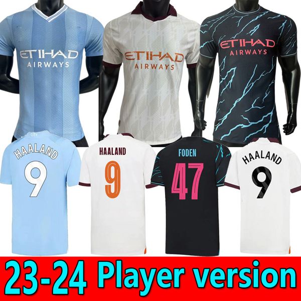 player version haaland soccer jerseys 23 24 de bruyne phillips mans cities grealish ferran mahrez foden bernardo cancelo z rodrigo football, Black;yellow
player version haaland soccer jerseys 23 24 de bruyne phillips mans cities grealish ferran mahrez foden bernardo cancelo z rodrigo football, Black;yellow