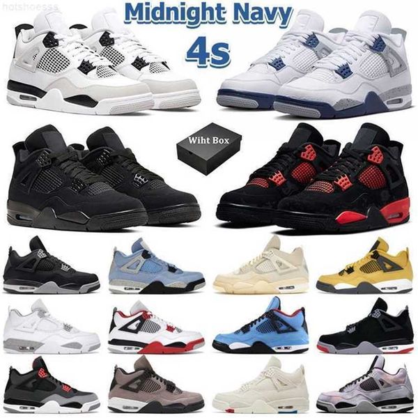 with box 4 basketball shoes men women 4s midnight navy military black cat red thunder lightning university blue sail mens trainers outdoor
with box 4 basketball shoes men women 4s midnight navy military black cat red thunder lightning university blue sail mens trainers outdoor