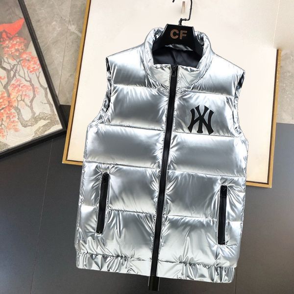 fashion men vest down cotton waistcoat designs mens and women's no sleeveless jacket puffer autumn winter casual coats couples vests ke, Black;white
fashion men vest down cotton waistcoat designs mens and women's no sleeveless jacket puffer autumn winter casual coats couples vests ke, Black;white