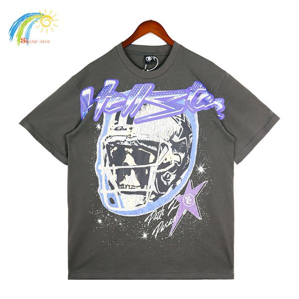 women's t-shirt 23ss high street flame helmet printing hellstar t shirt men women 1 1 cotton tee oversized dark grey short sleeve 23082, White
women's t-shirt 23ss high street flame helmet printing hellstar t shirt men women 1 1 cotton tee oversized dark grey short sleeve 23082, White