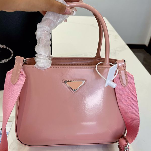 designer bag womens tote bag bright leather bag triangle badge luxury tote bag available on one shoulder or crossbody 02
designer bag womens tote bag bright leather bag triangle badge luxury tote bag available on one shoulder or crossbody 02