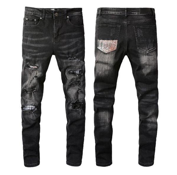 mens ripped skinny jeans designer distressed slim fit motorcycle biker hole beggar hip hop denim pants 8599393805, Blue
mens ripped skinny jeans designer distressed slim fit motorcycle biker hole beggar hip hop denim pants 8599393805, Blue