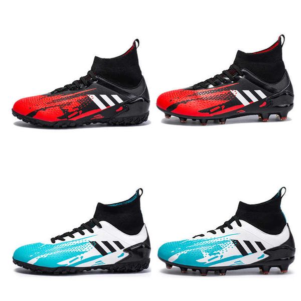 new high football boots men's womens ag long nail tf soccer shoes professional youth anti slip red blue orange green training shoes
new high football boots men's womens ag long nail tf soccer shoes professional youth anti slip red blue orange green training shoes