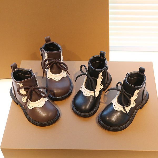 boots toddlers girls leather boots children ankle boots princess sweet warm cotton autumn winter kids rubber boots british 230823, Black;grey
boots toddlers girls leather boots children ankle boots princess sweet warm cotton autumn winter kids rubber boots british 230823, Black;grey