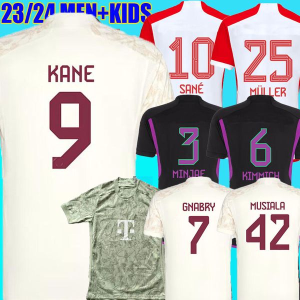 kane 23 24 bayern munich minjae soccer jersey away oktoberfest sane 2023 2024 football shirt musiala gnabry goretzka muller men kids kits ki, Black;yellow
kane 23 24 bayern munich minjae soccer jersey away oktoberfest sane 2023 2024 football shirt musiala gnabry goretzka muller men kids kits ki, Black;yellow