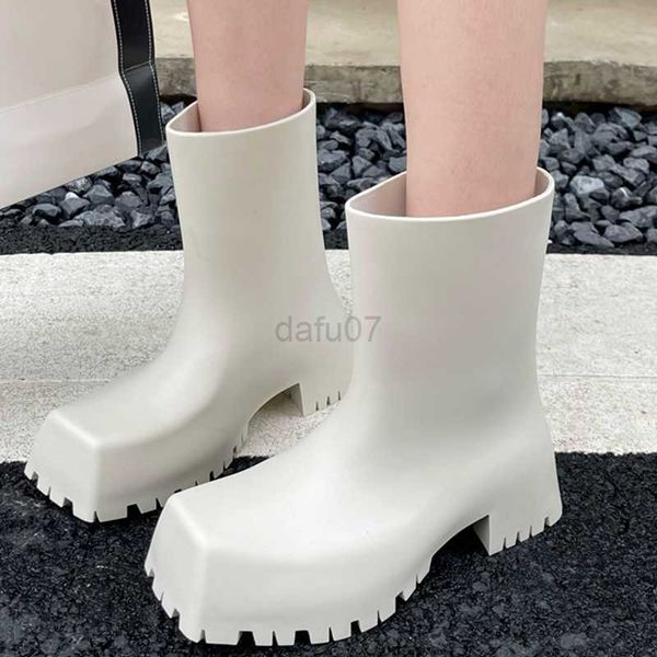 boots new 2023 rainboots boots women slip-on ankle boots fashion platform short shoes non-slip waterproof boots for women rain booties, Black
boots new 2023 rainboots boots women slip-on ankle boots fashion platform short shoes non-slip waterproof boots for women rain booties, Black