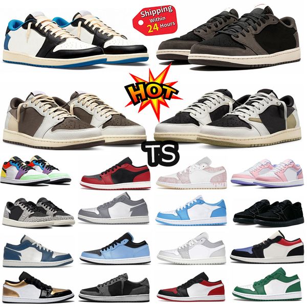 jumpman 1 low 1s woman man basketball shoes nc to chi travis reverse dark mocha bleached coral inside out bred toe white camo unc mens train
jumpman 1 low 1s woman man basketball shoes nc to chi travis reverse dark mocha bleached coral inside out bred toe white camo unc mens train