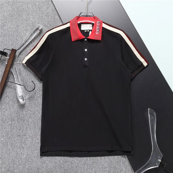 european and american designer men's t-shirt polo shirt brand summer new classic ribbon contrast patchwork short sleeved paul t-shirt m, White;black
european and american designer men's t-shirt polo shirt brand summer new classic ribbon contrast patchwork short sleeved paul t-shirt m, White;black