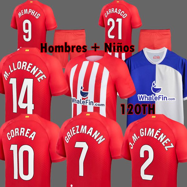 23 24 atletico 120th soccer jerseys memphis madrids 120 year anniversary 2023 2024 carrasco correa koke camiseta de futbol herrera llorente, Black;yellow
23 24 atletico 120th soccer jerseys memphis madrids 120 year anniversary 2023 2024 carrasco correa koke camiseta de futbol herrera llorente, Black;yellow