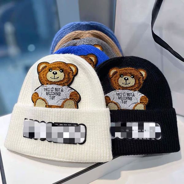 2023mosc hat men and women winter cute bear wool hat men korean edition trend letter knit hat warm pullover, Blue;gray
2023mosc hat men and women winter cute bear wool hat men korean edition trend letter knit hat warm pullover, Blue;gray