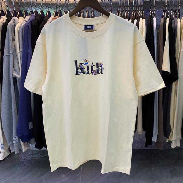 2023ss fashion kith t shirt flower bird printing black white apricot men women t-shirt loose trend short sleeve, White;black
2023ss fashion kith t shirt flower bird printing black white apricot men women t-shirt loose trend short sleeve, White;black