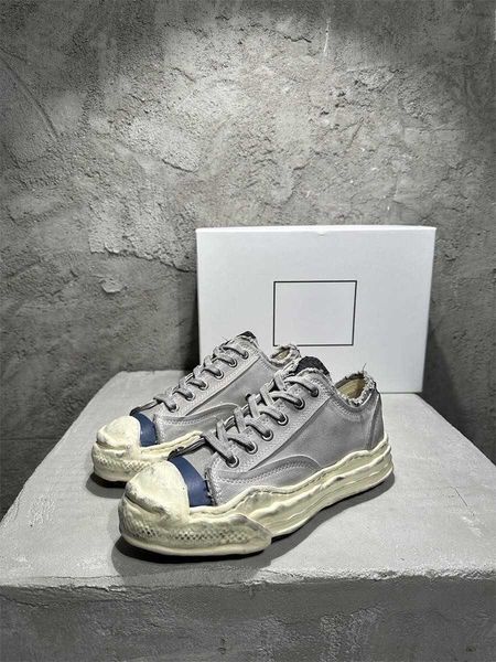 2023 new maison mihara yasuhiro mmy dissolved shoes men's open mouth smiling suede casual shoes thick sole made old vintage board shoes, Black
2023 new maison mihara yasuhiro mmy dissolved shoes men's open mouth smiling suede casual shoes thick sole made old vintage board shoes, Black