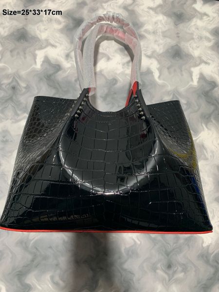 fashion bag cabata designer totes rivet genuine leather composite handbags famous purse shopping bags black shopping bags
fashion bag cabata designer totes rivet genuine leather composite handbags famous purse shopping bags black shopping bags