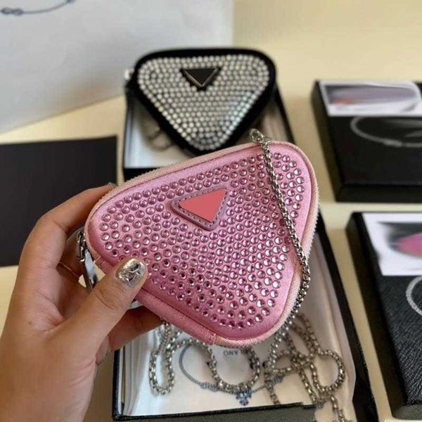 pd triangle diamonds designer wallets women shoulder underarm pocket mini coin purse clutch leather designer bag strap zip glitter key bag, Red;black
pd triangle diamonds designer wallets women shoulder underarm pocket mini coin purse clutch leather designer bag strap zip glitter key bag, Red;black