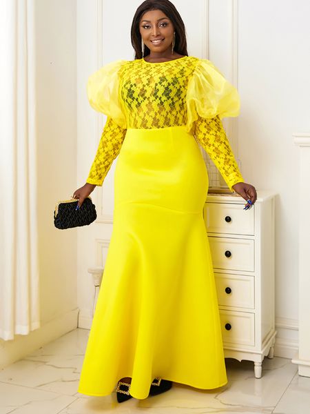 plus size dresses yellow size o neck long sleeve lace transparent high waist evening part prom for ladies 4xl mermaid outfits 230824, Black
plus size dresses yellow size o neck long sleeve lace transparent high waist evening part prom for ladies 4xl mermaid outfits 230824, Black