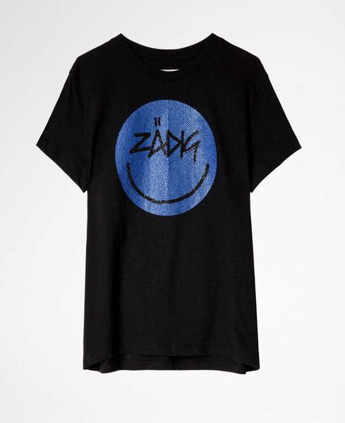 zadig voltaire 23ss designer t shirt women's t-shirts new french style zv letter printing diamond black women's cotton short sleev, White
zadig voltaire 23ss designer t shirt women's t-shirts new french style zv letter printing diamond black women's cotton short sleev, White