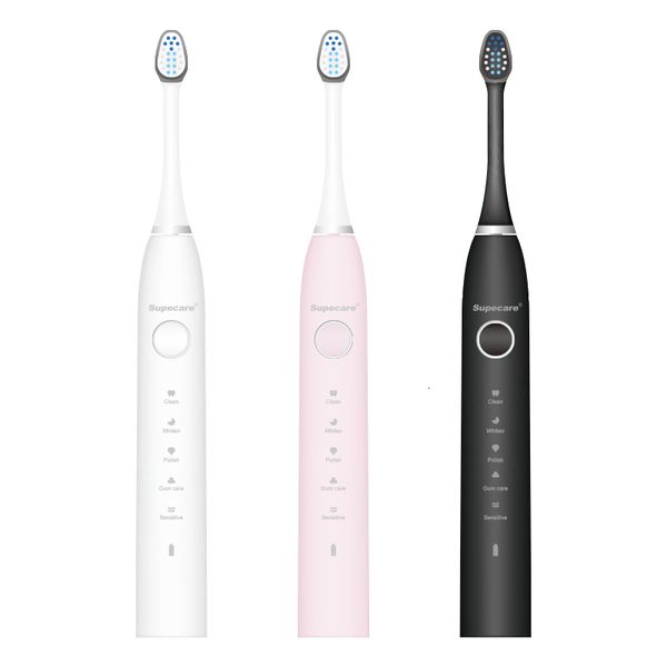 toothbrush supecare sonic electric toothbrush for adults with 2 replacement heads rechargeable waterproof travel tooth brush 5-gear modes 23
toothbrush supecare sonic electric toothbrush for adults with 2 replacement heads rechargeable waterproof travel tooth brush 5-gear modes 23