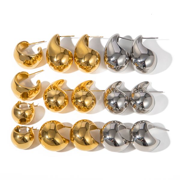 charm youthway delicate stainless steel teardrop chubby hollow chic stylish earring gold color waterproof jewelry party gift 230823, Golden
charm youthway delicate stainless steel teardrop chubby hollow chic stylish earring gold color waterproof jewelry party gift 230823, Golden