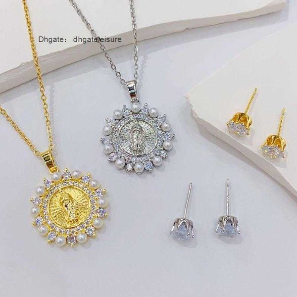 pendant necklaces golden virgin pearl catholic necklace of the guadeloupe exquisite zicronia stone ear studs jewelry set santa muerte
pendant necklaces golden virgin pearl catholic necklace of the guadeloupe exquisite zicronia stone ear studs jewelry set santa muerte